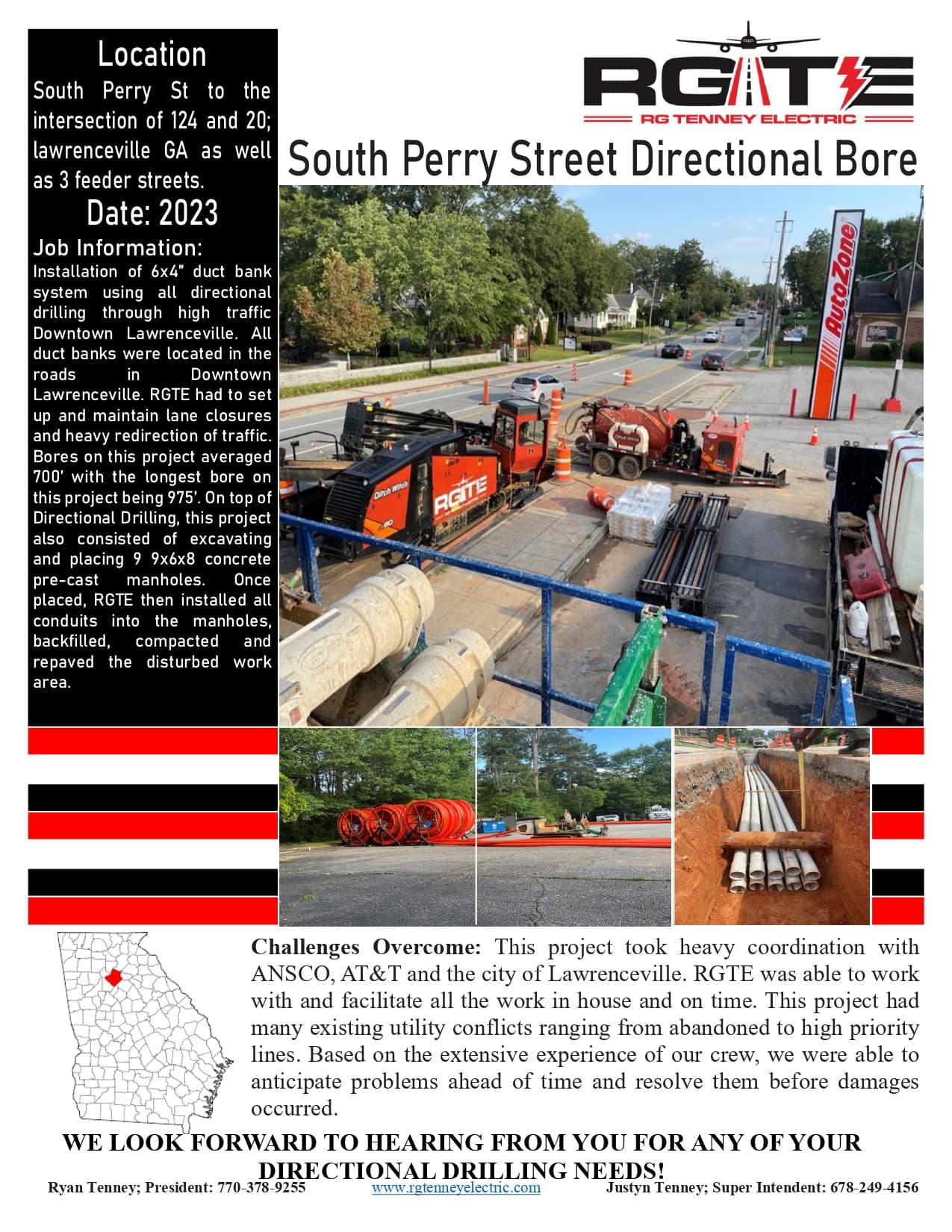 Perry Street Directional Bore